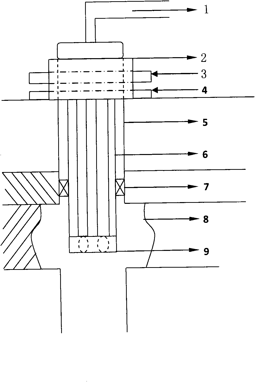 Coal-bed gas thermal cavity completion method