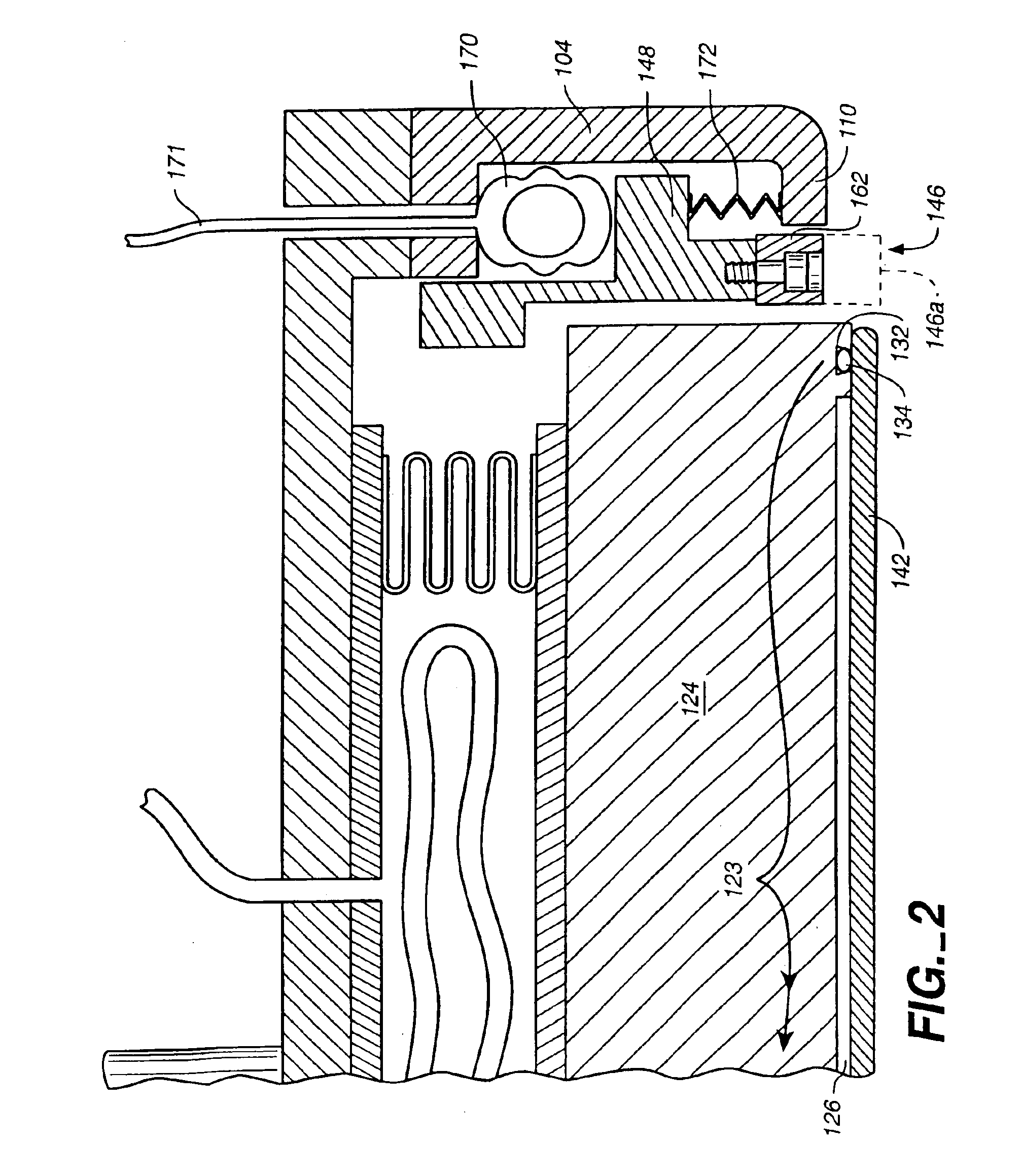 Fluid-pressure regulated wafer polishing head