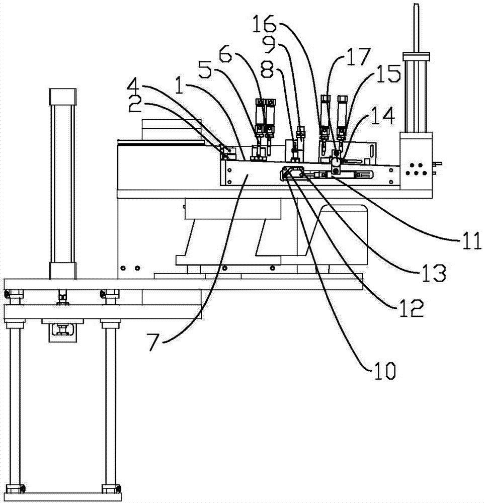 Linear vibration feeding mechanism for rivets