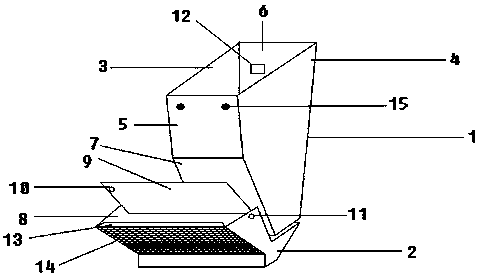 Novel feeding trough