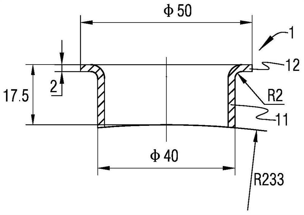 A mold for stamping and forming of a sleeve and its application method