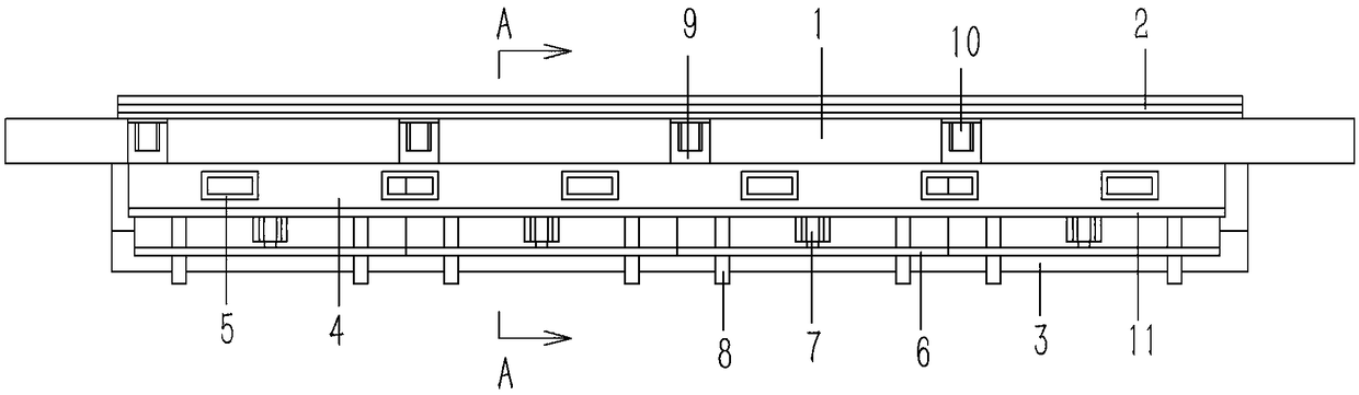 Dust collection device on laser cutting machine