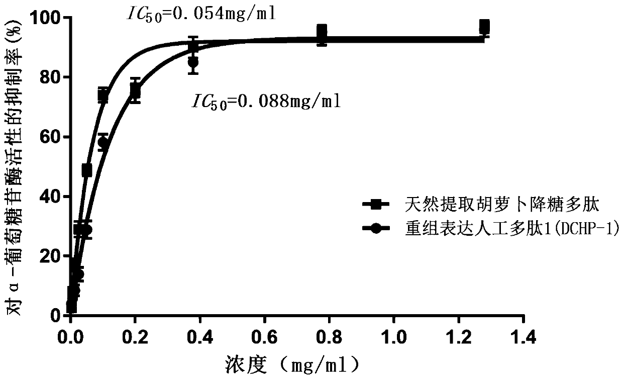 Hypoglycemic polypeptide and preparation method and application thereof