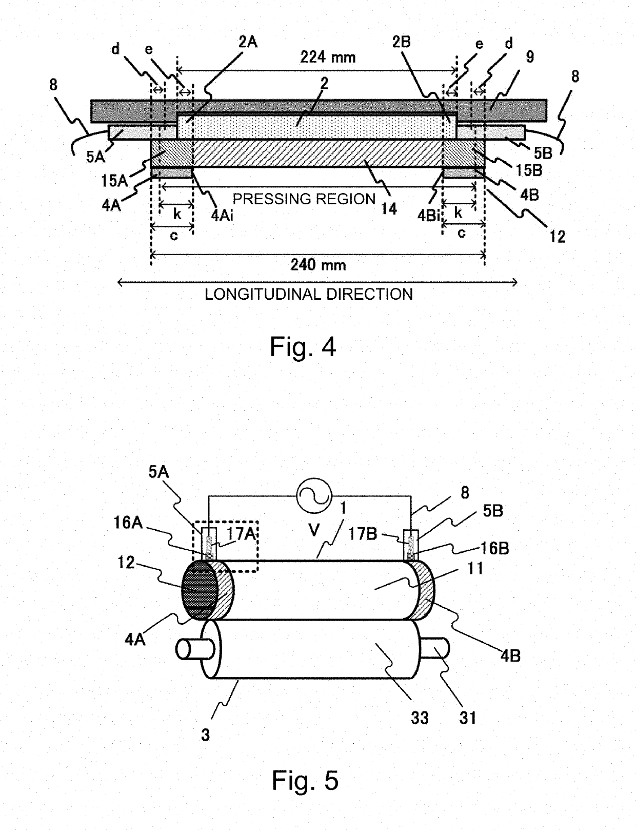Fixing device that alleviates a physical load on non-heat-generating regions of a heat generating layer of a fixing film