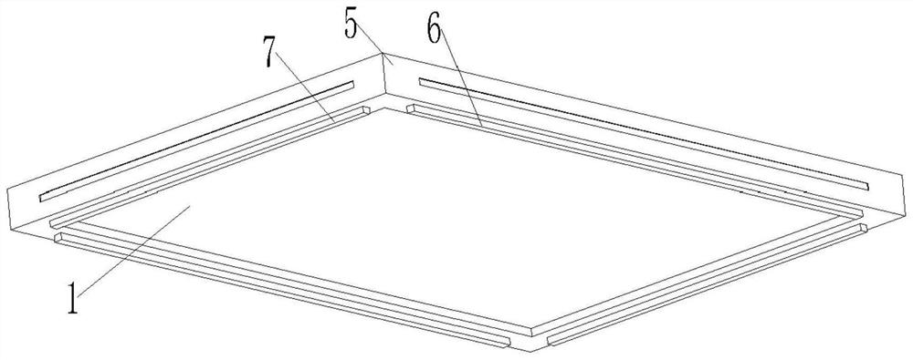 Perspective touch screen with biological recognition function