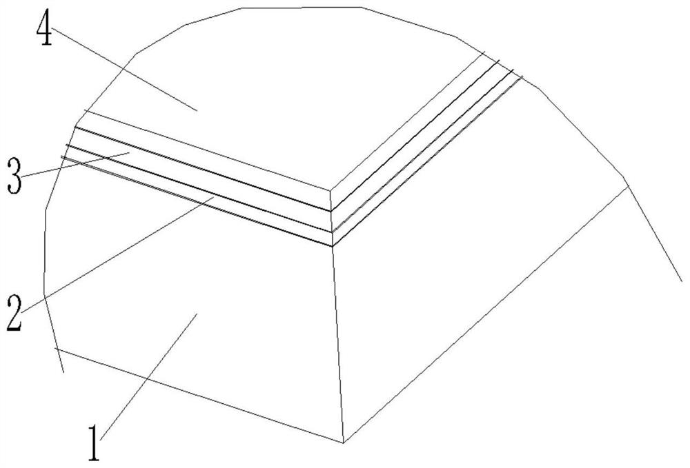 Perspective touch screen with biological recognition function