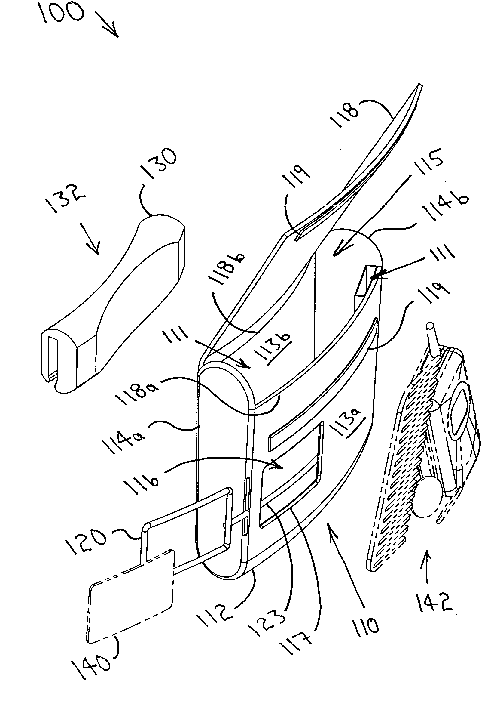 Device to aid in screening personal items