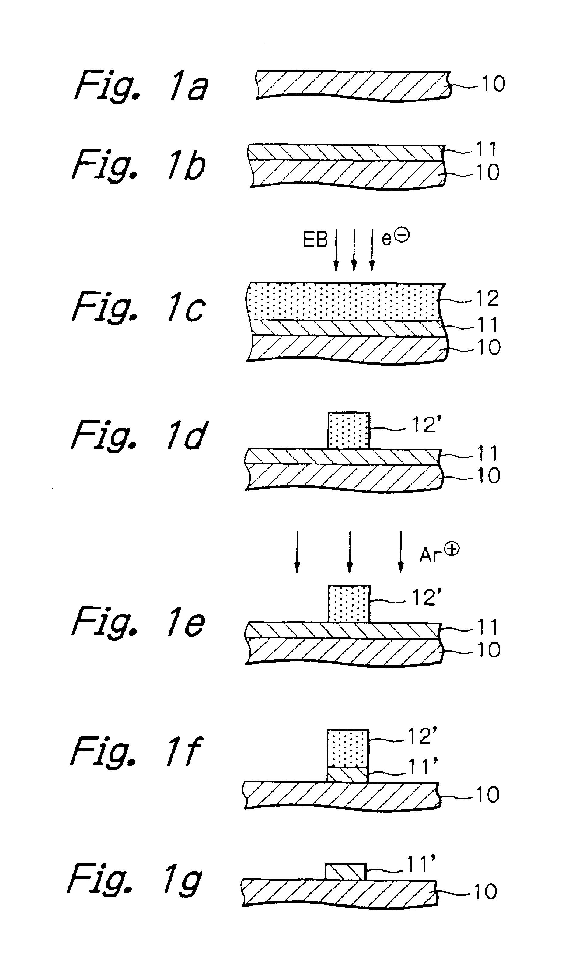 Thin-film patterning method, manufacturing method of thin-film device and manufacturing method of thin-film magnetic head