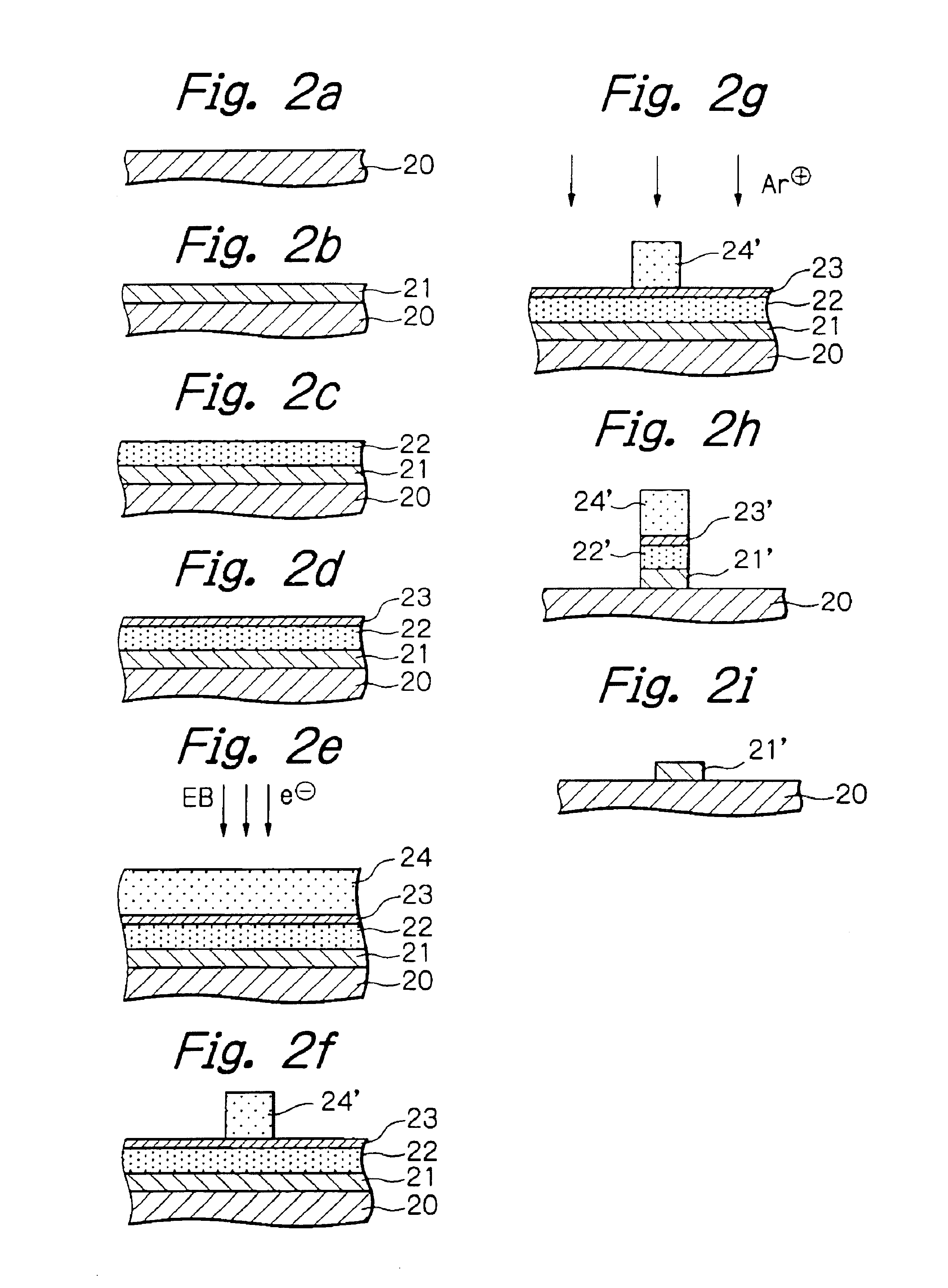 Thin-film patterning method, manufacturing method of thin-film device and manufacturing method of thin-film magnetic head