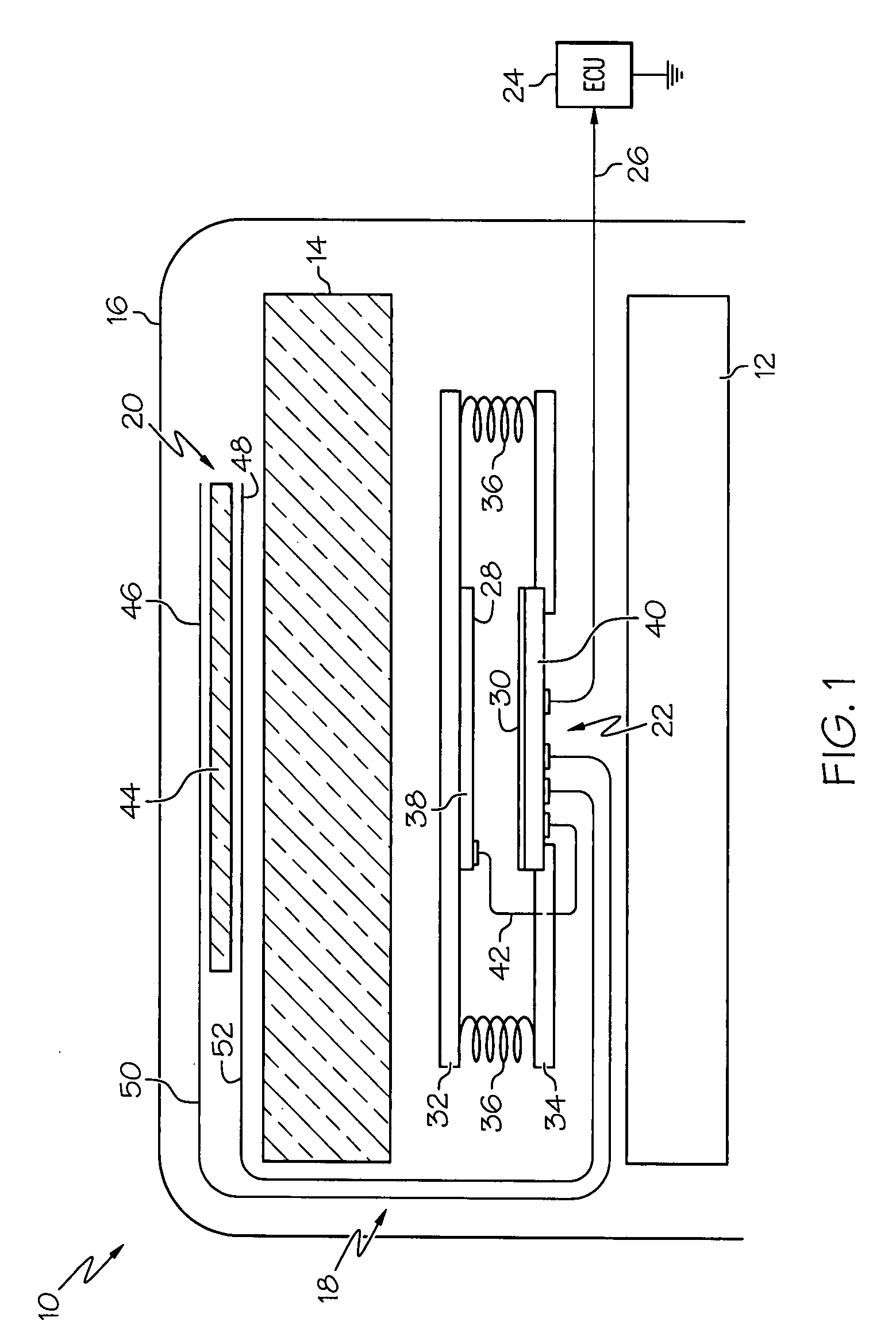 Dual function capacitive sensor for seat occupant detection