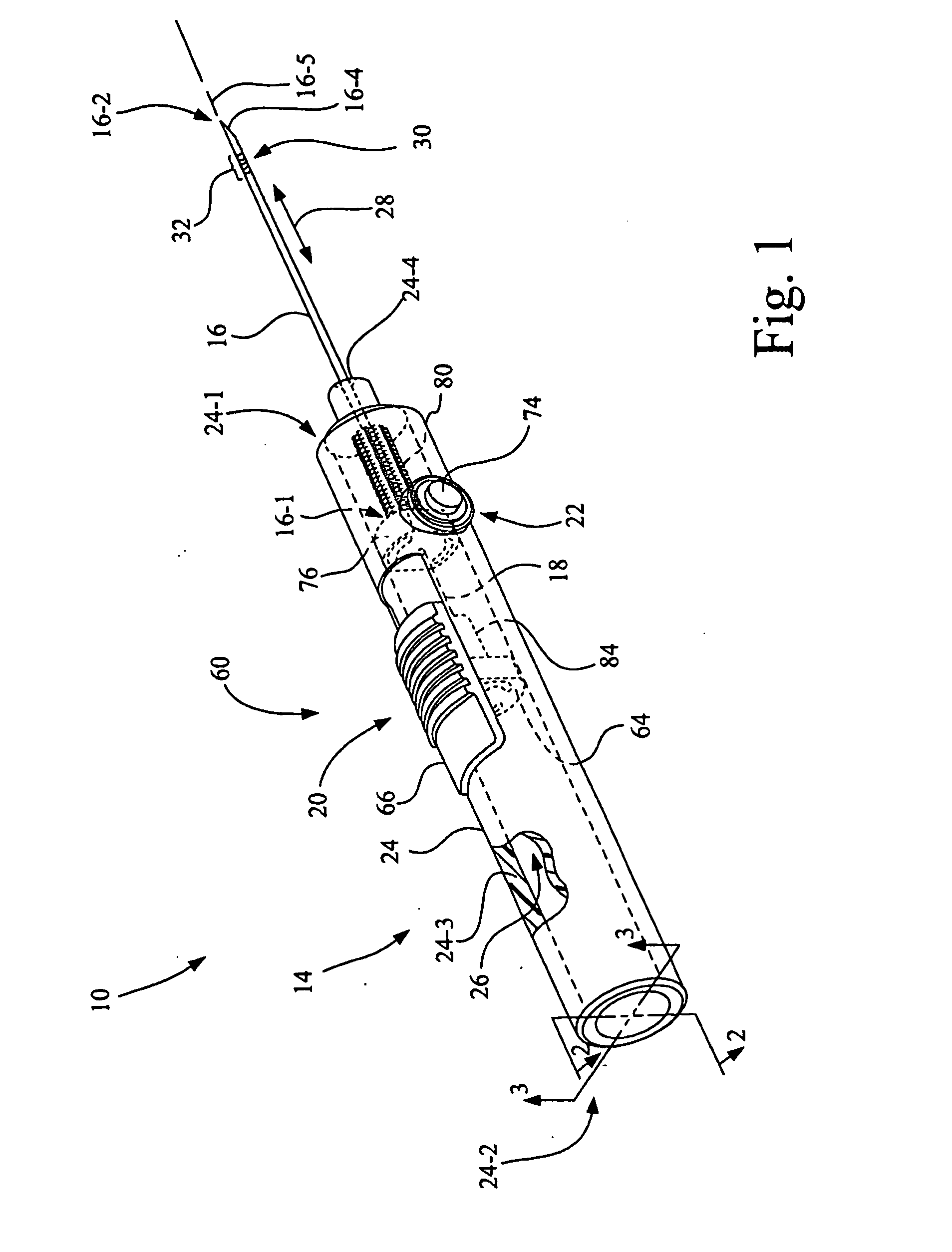 Marker delivery device for tissue marker placement