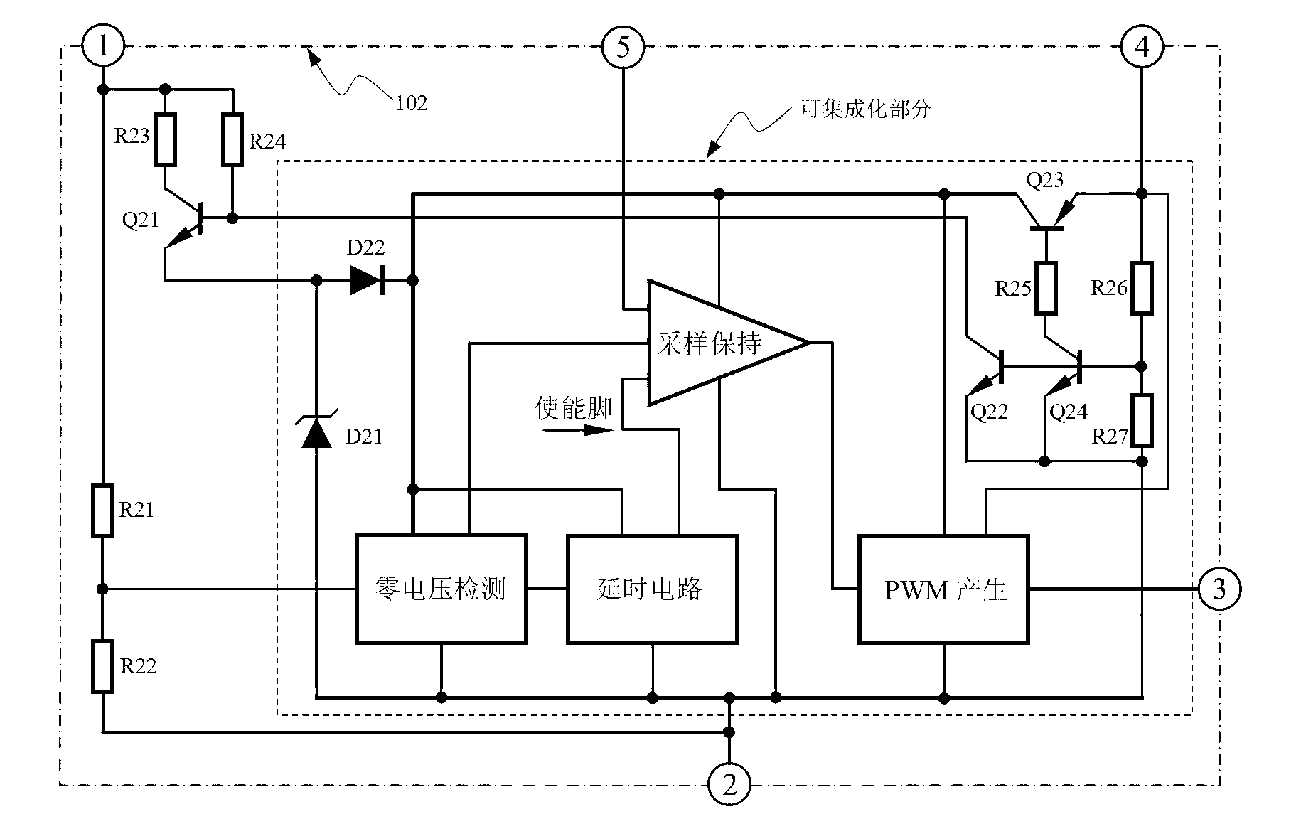 Control method of buck PFC (power factor correction)