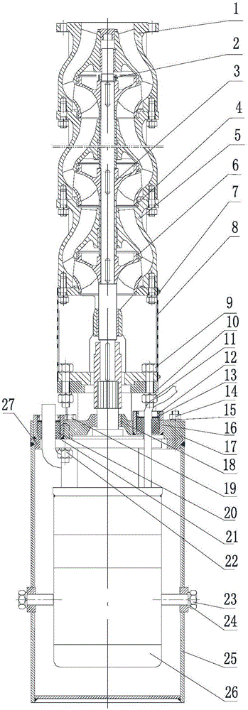 Submersible electric pump