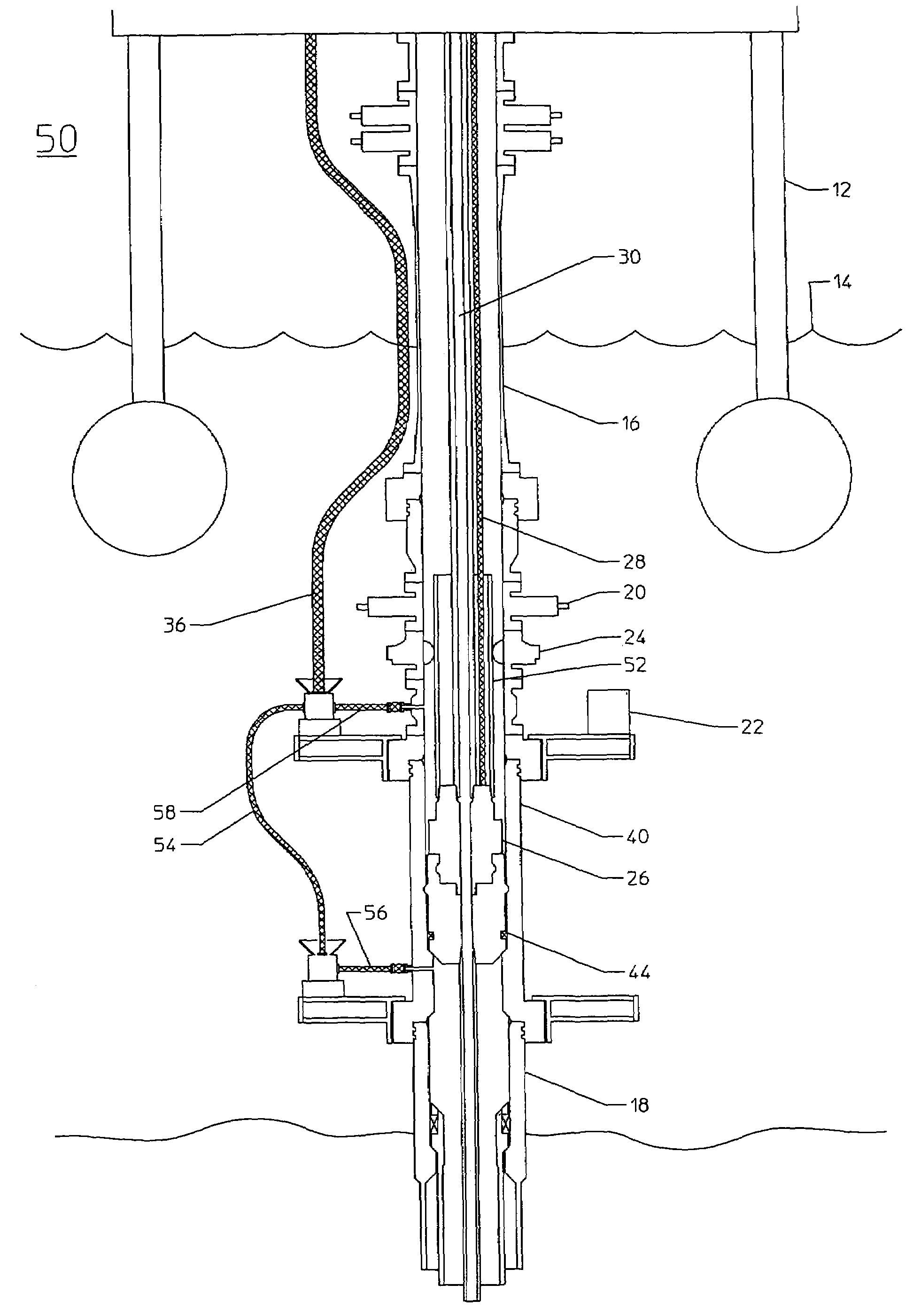 Method and apparatus for blow-out prevention in subsea drilling/completion systems