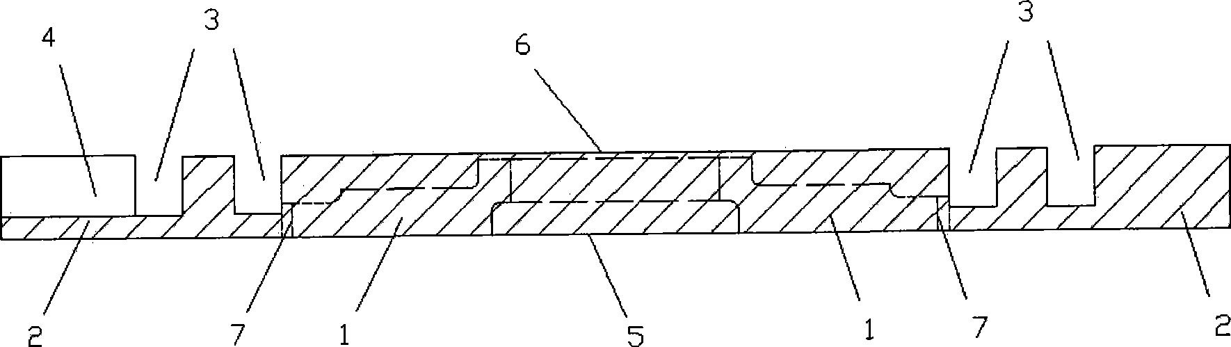 Control method for numerical control machining deformation of wall panel parts