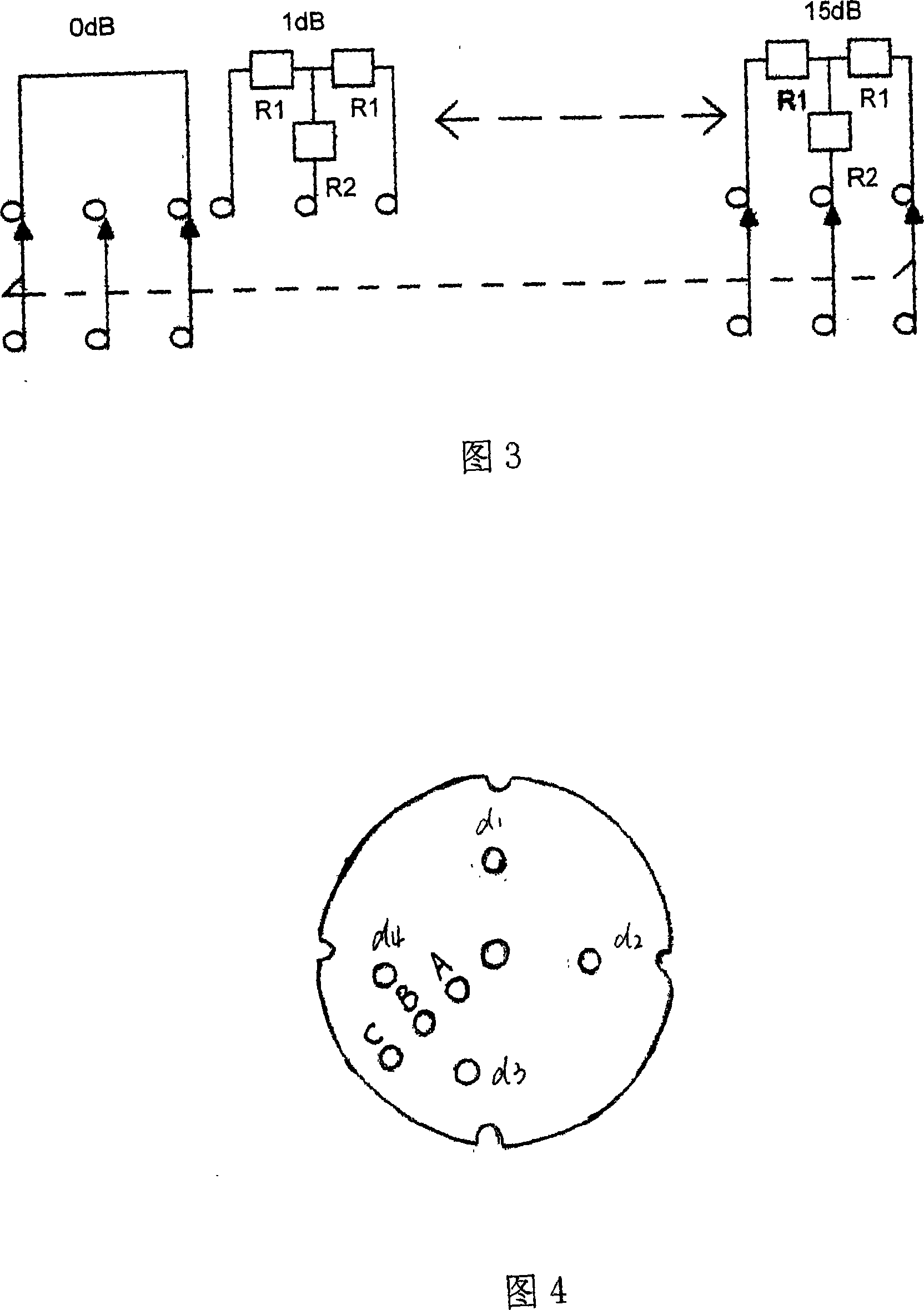 Rotation type adjustable step attenuator, preparing technique, and application