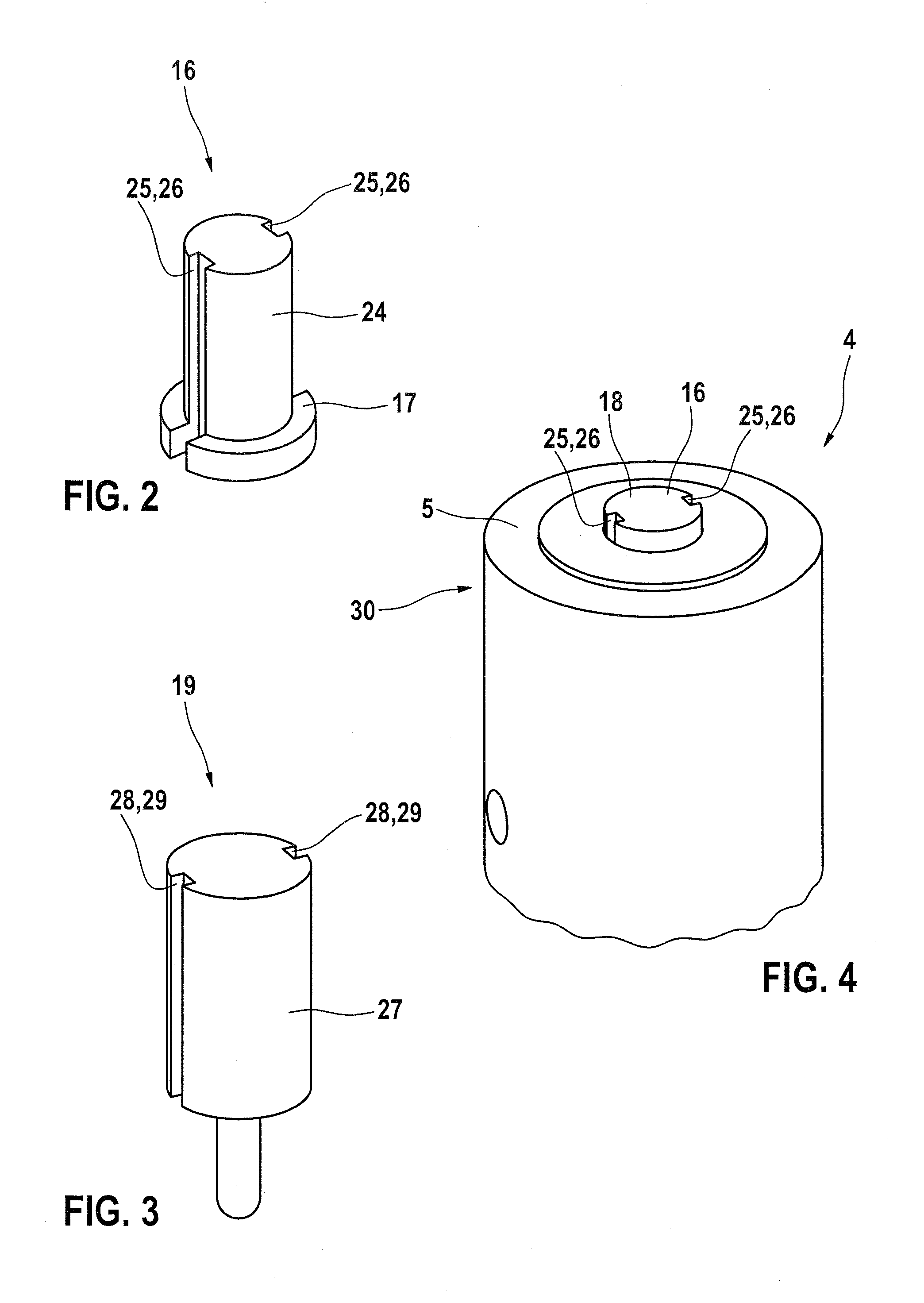 Solenoid valve, armature for a solenoid valve, and method for producing an armature for a solenoid valve