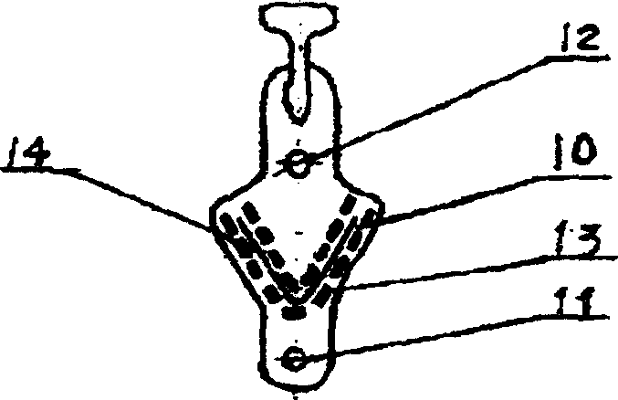 Re-establishing device for larynx phonation