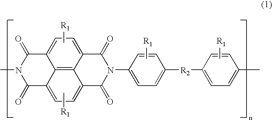 Naphthalene tetracarboxylic diimide based polymer, electrophotographic photoreceptor containing the same, and electrophotographic cartridge, electrophotographic drum and electrophotographic image forming apparatus comprising the electrophotographic photoreceptor