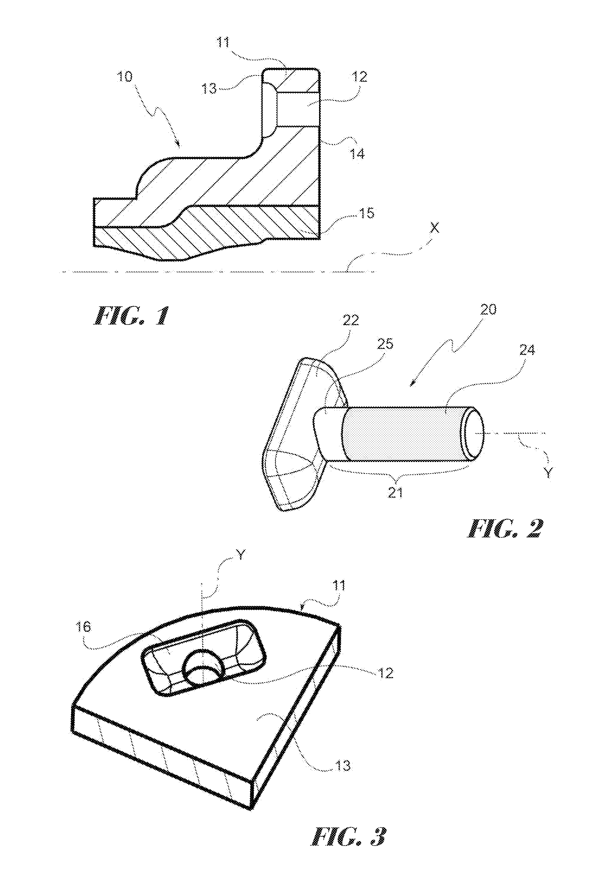 Connection of a flanged ring of a hub bearing unit to a motor vehicle wheel or suspension standard of a motor vehicle