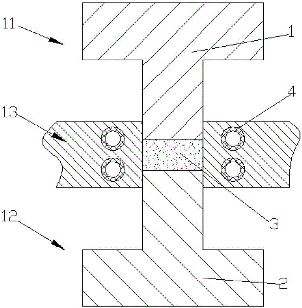 Inductor warm-pressing forming method and inductor prepared by using same