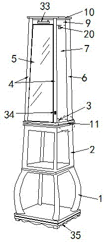 Multifunctional and rotary bookstand