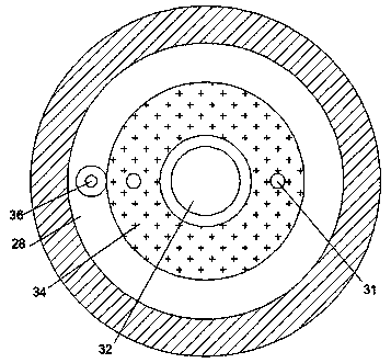 Molten metal stirring device for metallurgy