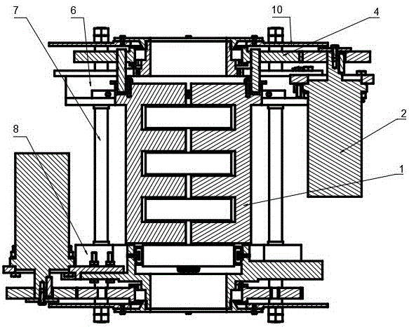 Radiotherapy system variable rectangular radiation field collimator