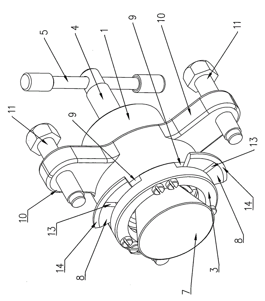 Inner hole sleeve pulling device