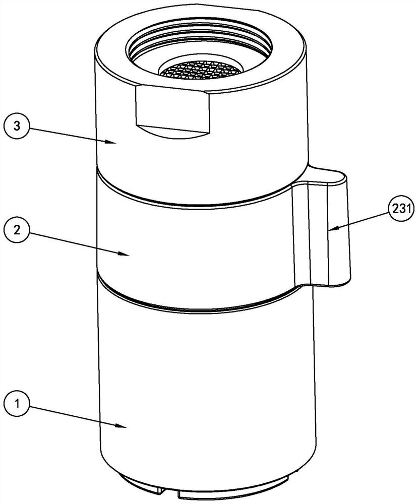 Multifunctional water nozzle and water outlet device