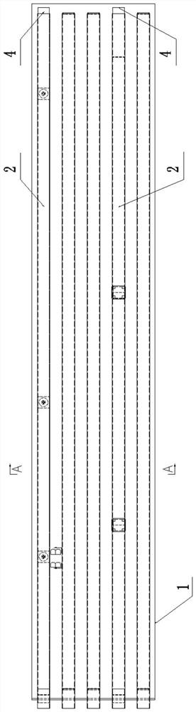 A stainless steel u-shaped rib butt welding method with drainage function