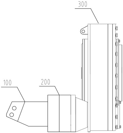 Drilling machine power head assembly, drilling machine power drill bit, and spiral drilling and production machine