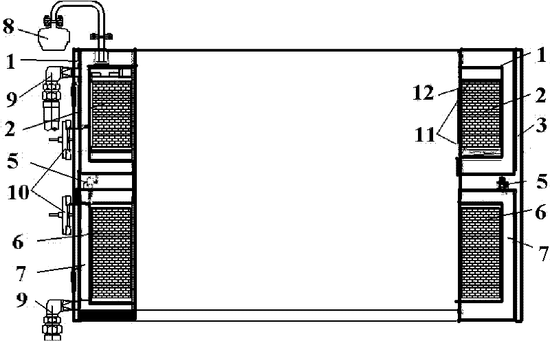 Hook-type electromagnetic field device of full-diameter single crystal furnace