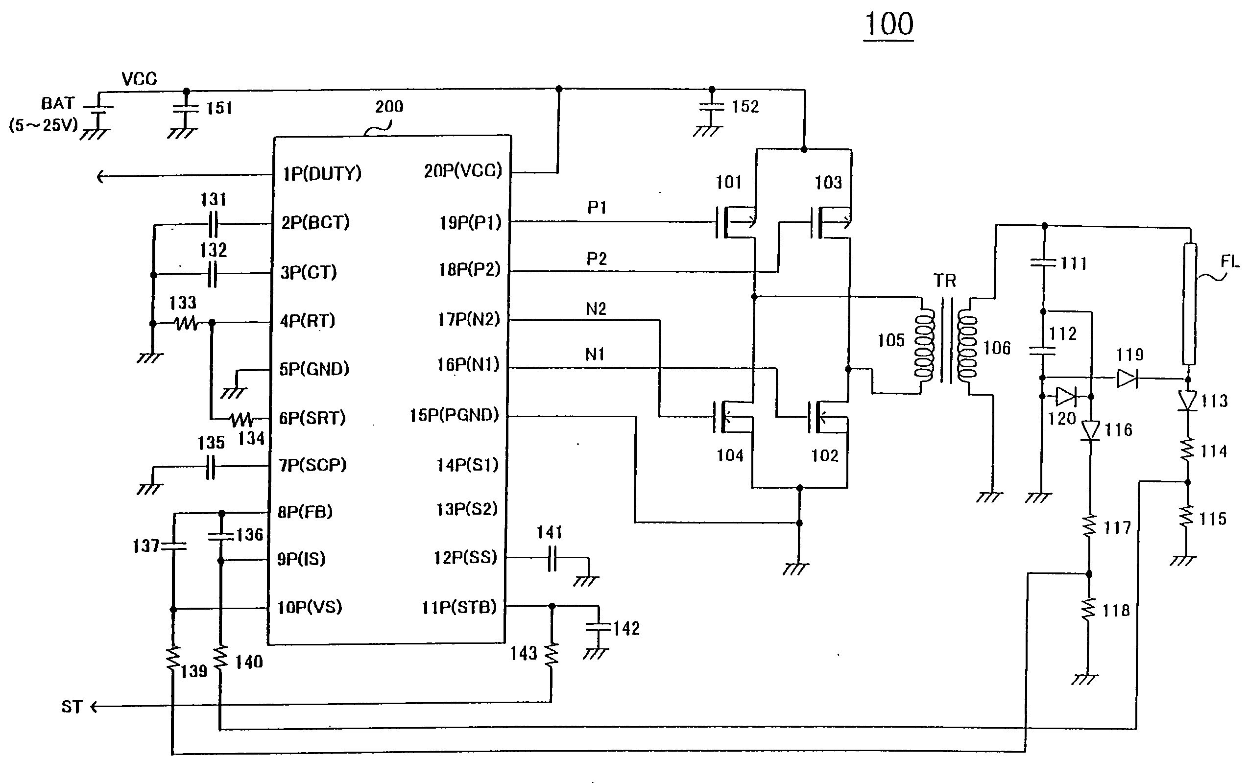 Dc-ac converter parallel operation system and controller ic therefor