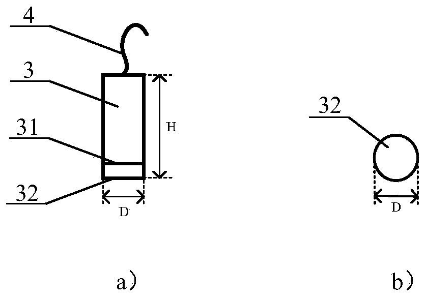 Reconstruction method for internal defect of three-post insulator based on ultrasonic scanning principle