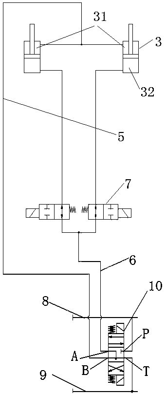 An automatic leveling down-the-hole drilling machine and its control method