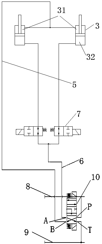 An automatic leveling down-the-hole drilling machine and its control method