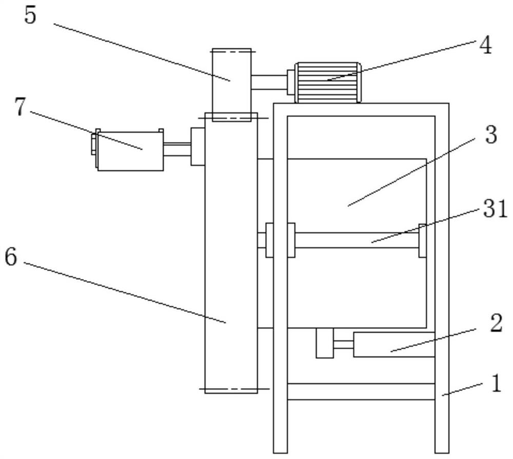 Joint coating device for direct burial spraying winding thermal insulation pipe