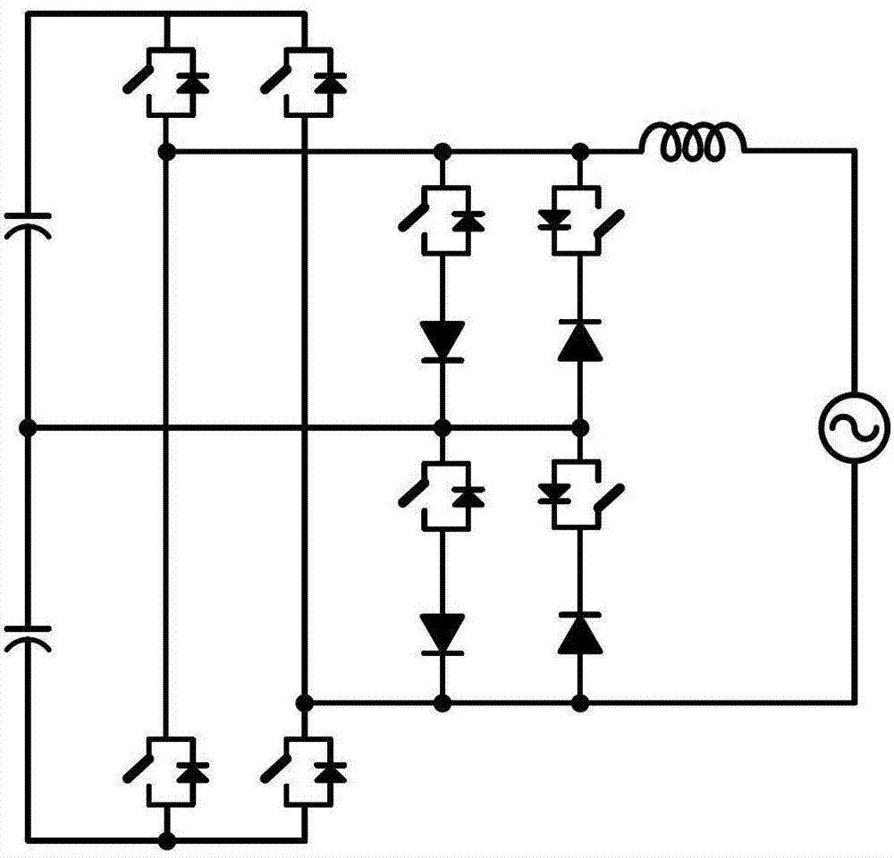 A single-phase five-level inverter