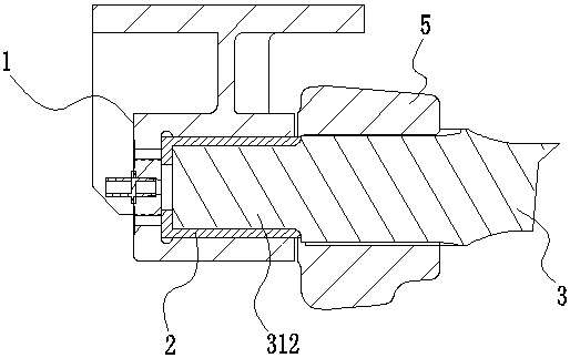Method for preventing end part of antiroll torsion bar from galvanic corrosion