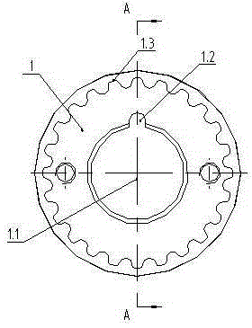 Timing belt wheel for battery electric vehicle engine crankshaft and manufacturing method of timing belt wheel