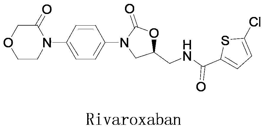 Preparation method for rivaroxaban intermediate