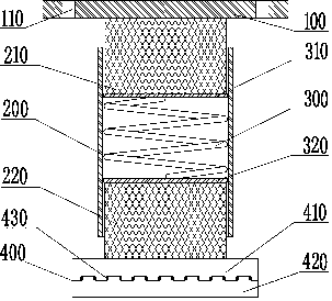 Supporting foot pad with high shock absorption effect