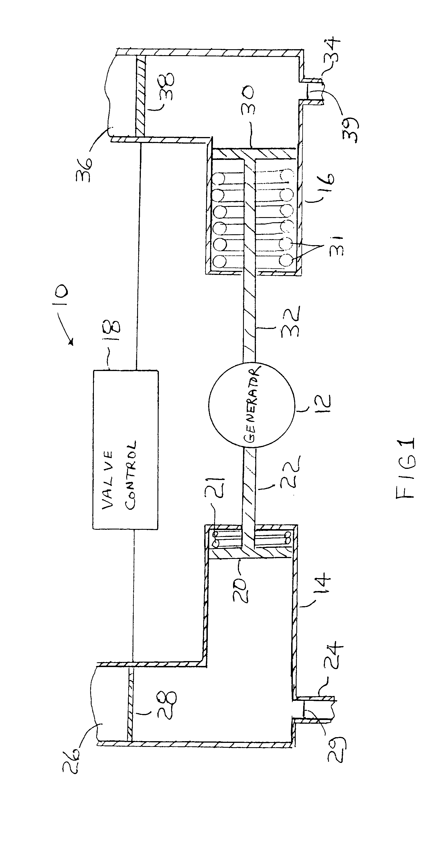 Underwater electric generator