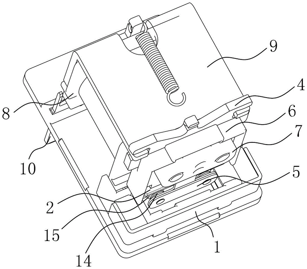 Clapper type relay