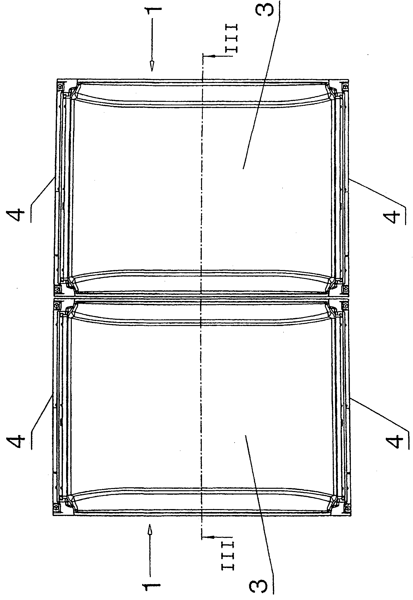 Ceiling panel for lining interior of vehicles