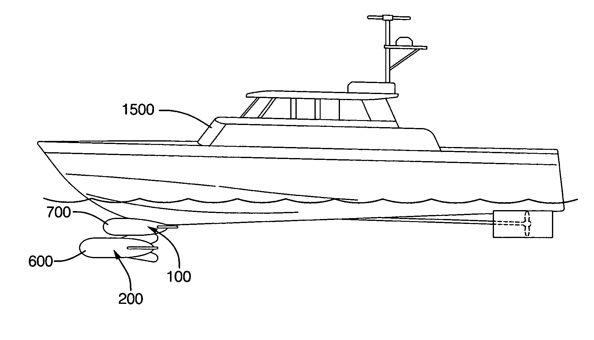 Forward-looking sonar for ships and boats