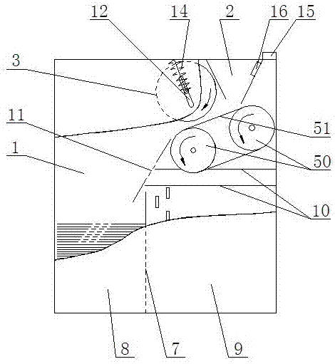 Automatic coin sorting device for buses