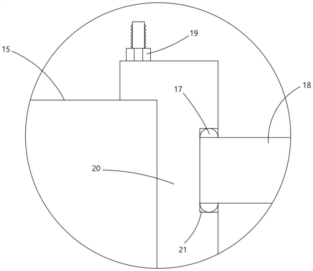 ITO conducting film glass plate sputtering cavity structure