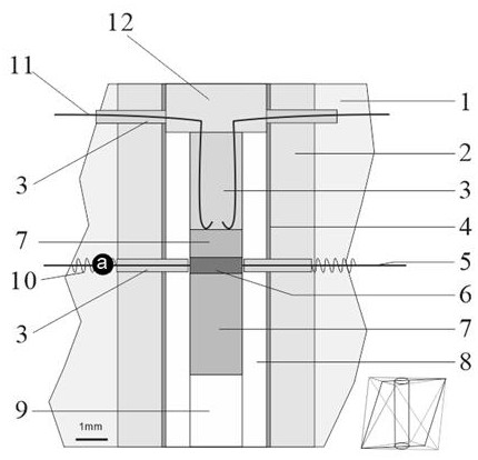 A method for measuring resistivity of metal iron sheet under high temperature and high pressure